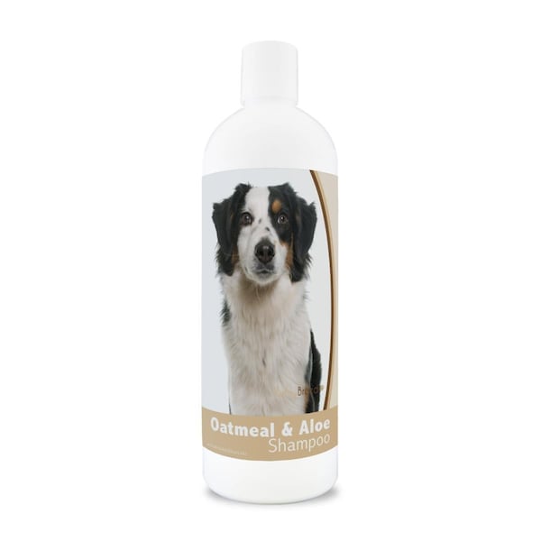 Healthy Breeds 16 oz Miniature American Shepherd Oatmeal Shampoo with Aloe 840235182122 - main